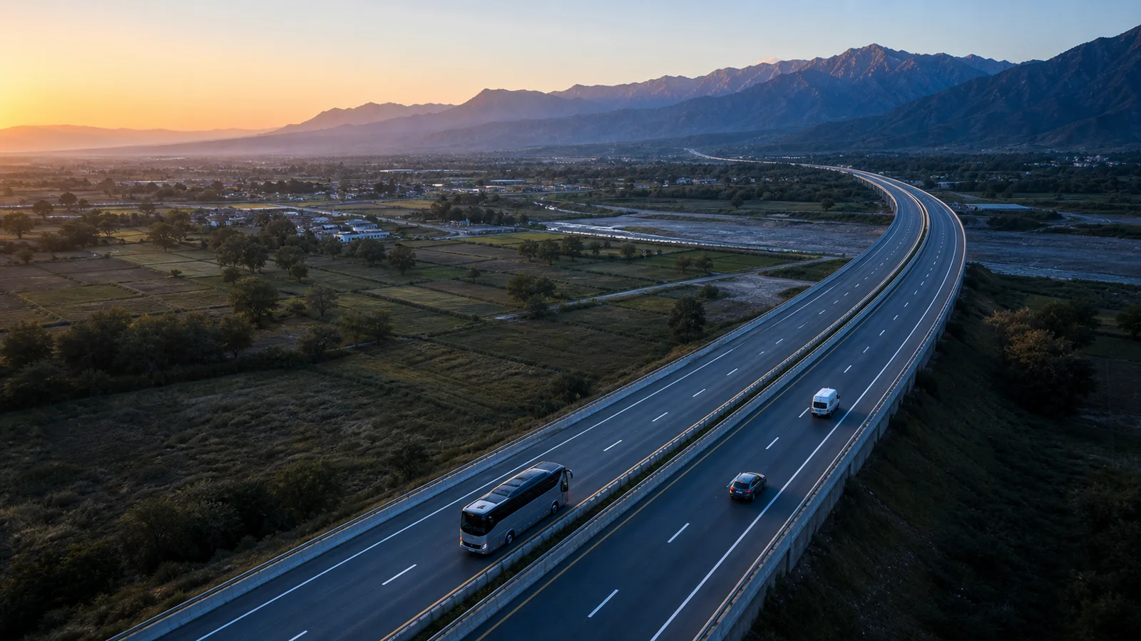 ANUMIX DRIVE vehicles connecting cities across Pakistan